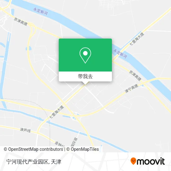 宁河现代产业园区地图