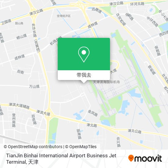 TianJin Binhai International Airport Business Jet Terminal地图