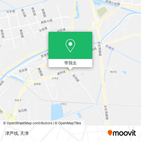 津芦线地图