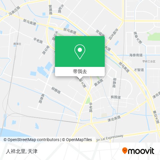 人祥北里地图