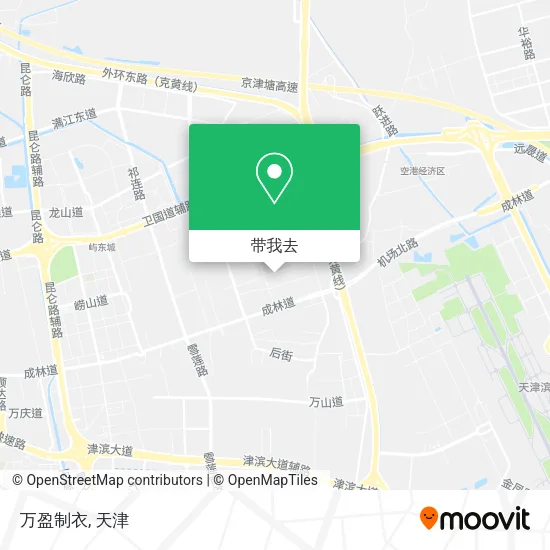 万盈制衣地图