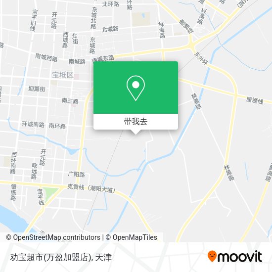 劝宝超市(万盈加盟店)地图