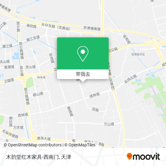 木韵堂红木家具-西南门地图
