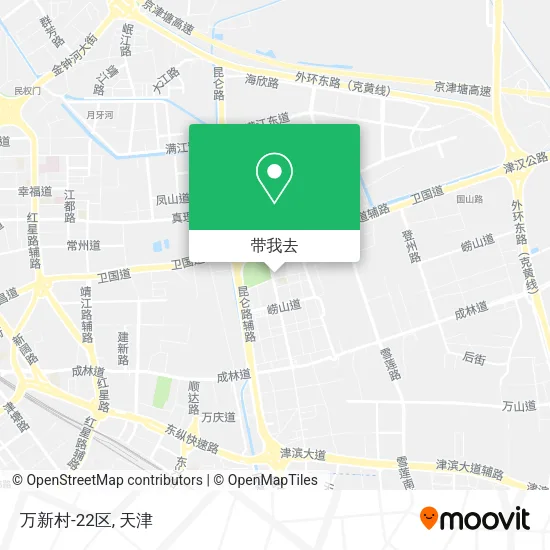 万新村-22区地图