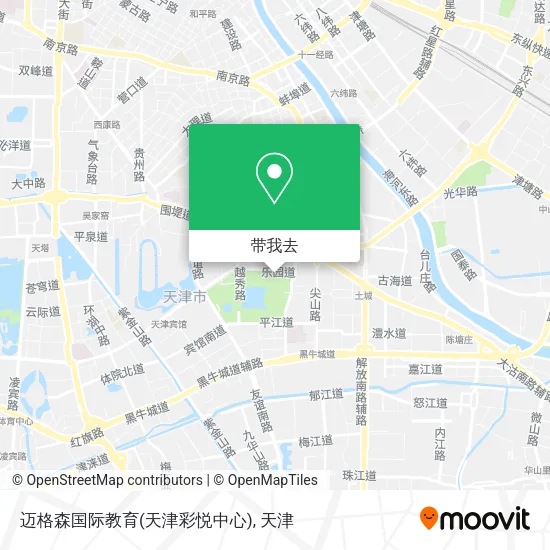 迈格森国际教育(天津彩悦中心)地图