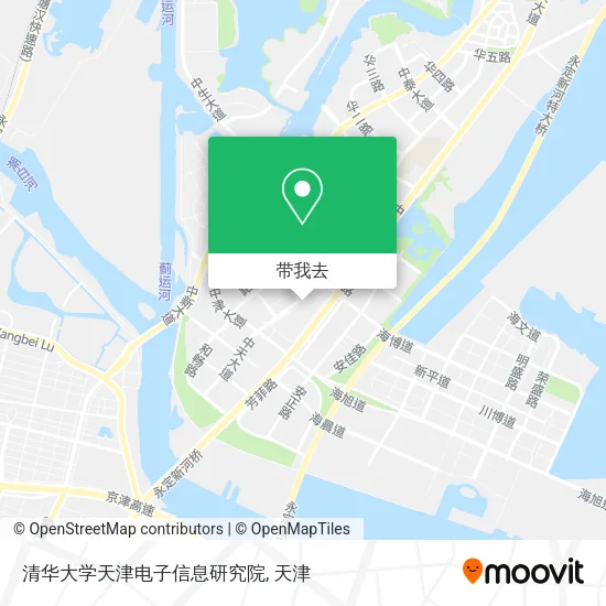 清华大学天津电子信息研究院地图