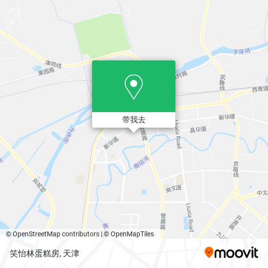 笑怡林蛋糕房地图