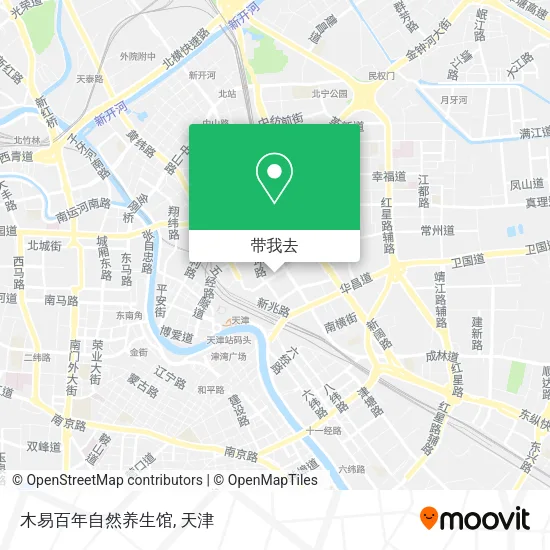 木易百年自然养生馆地图
