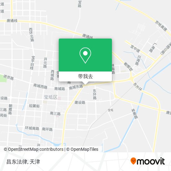 昌东法律地图