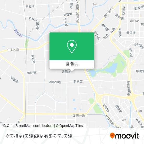 立天棚材(天津)建材有限公司地图