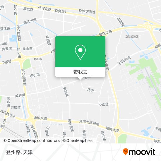 登州路地图