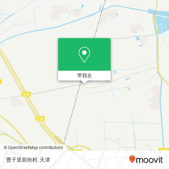 曹子里前街村地图