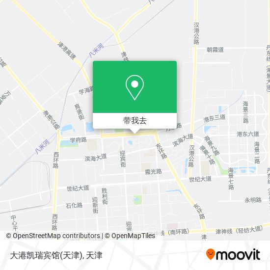 大港凯瑞宾馆(天津)地图