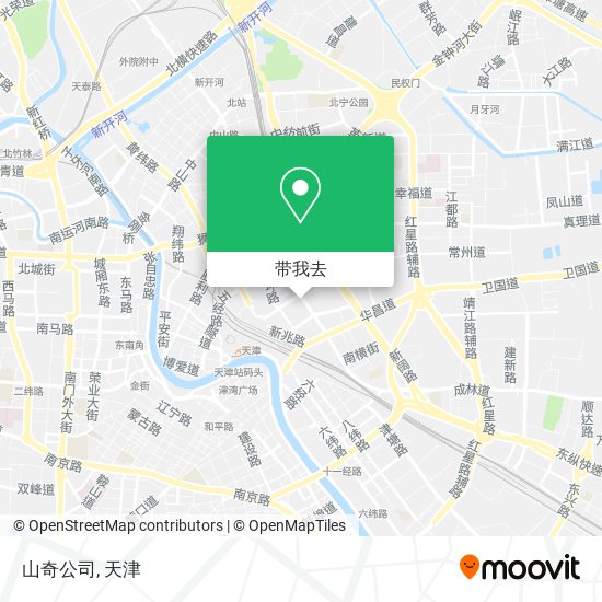 山奇公司地图