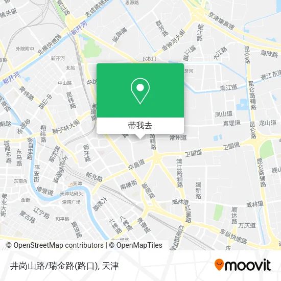 井岗山路/瑞金路(路口)地图