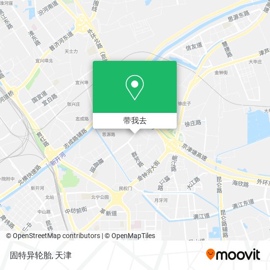 固特异轮胎地图