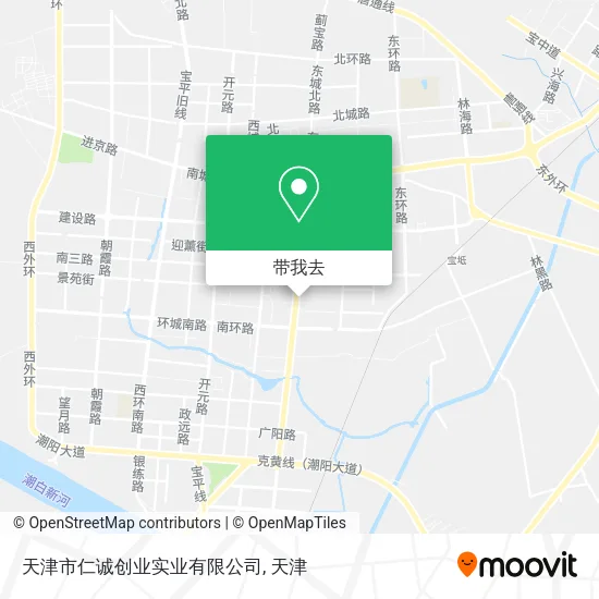 天津市仁诚创业实业有限公司地图