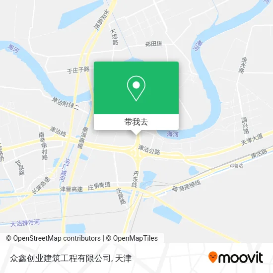 众鑫创业建筑工程有限公司地图
