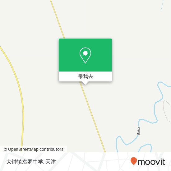大钟镇袁罗中学地图
