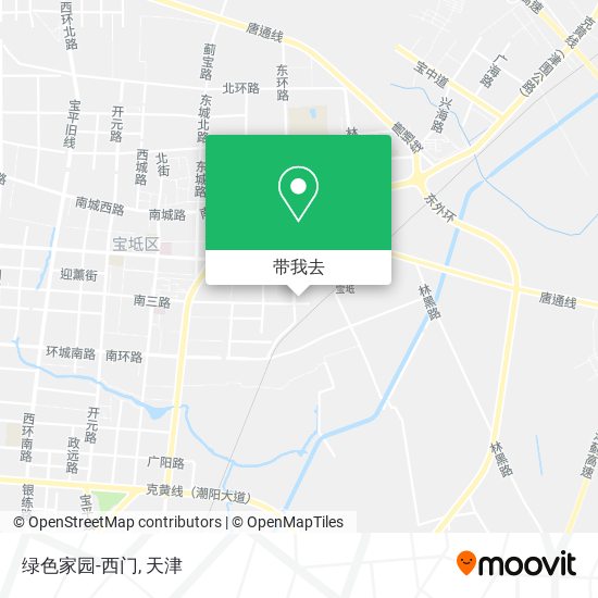 绿色家园-西门地图