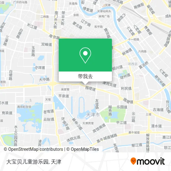 大宝贝儿童游乐园地图