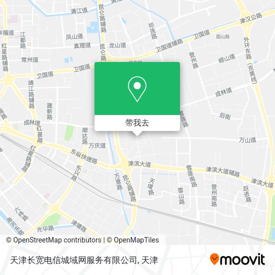天津长宽电信城域网服务有限公司地图