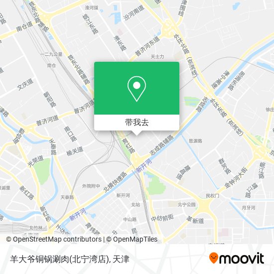 羊大爷铜锅涮肉(北宁湾店)地图