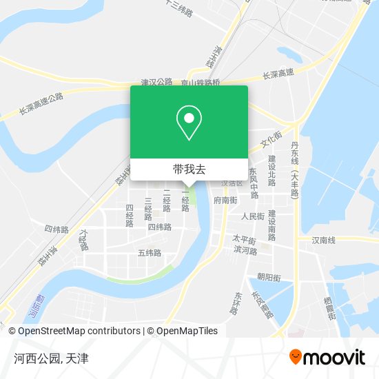 河西公园地图