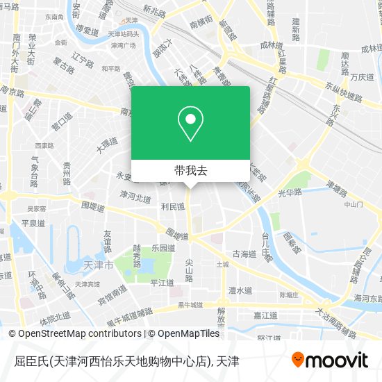 屈臣氏(天津河西怡乐天地购物中心店)地图