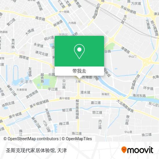 圣斯克现代家居体验馆地图