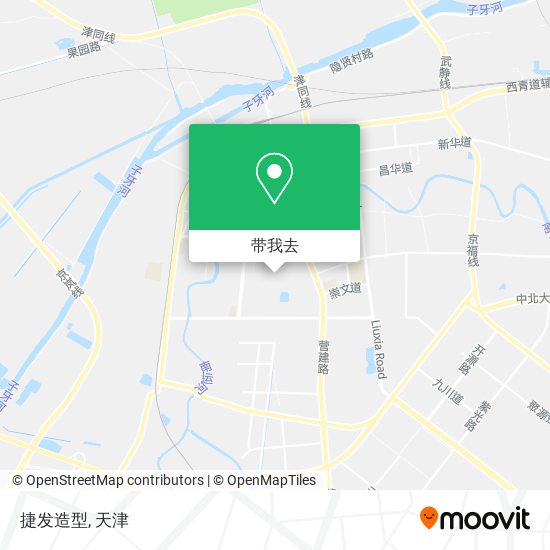 捷发造型地图