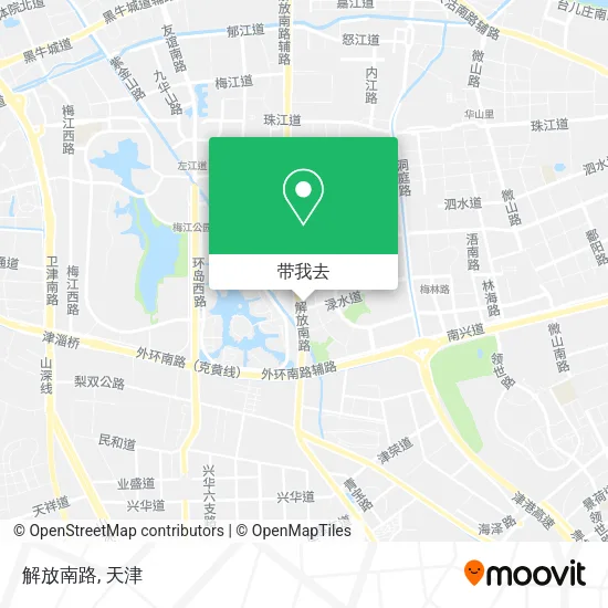 解放南路地图