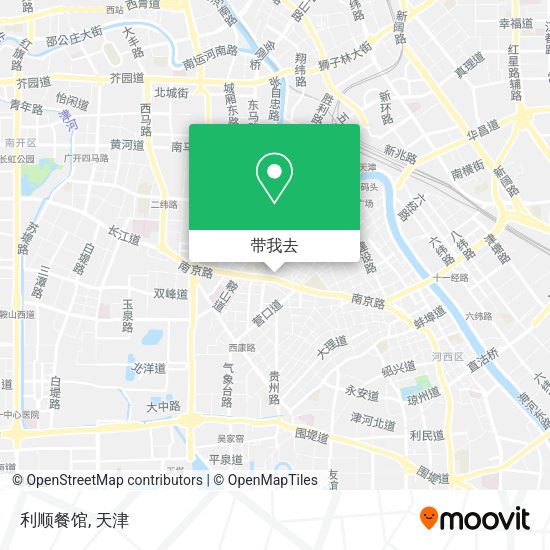 利顺餐馆地图
