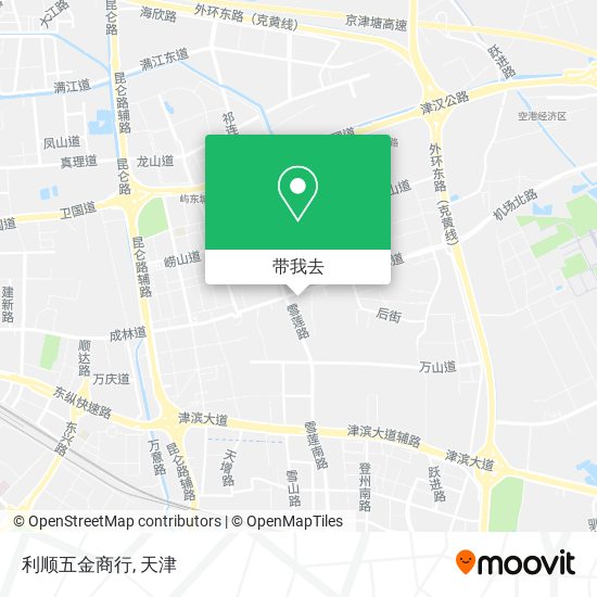 利顺五金商行地图