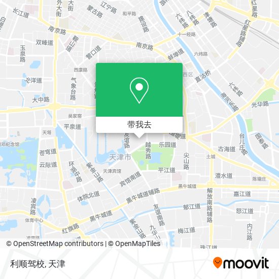 利顺驾校地图