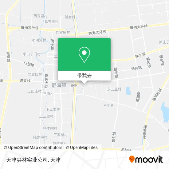 天津昊林实业公司地图