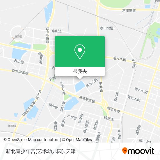 新北青少年宫(艺术幼儿园)地图