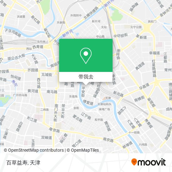 百草益寿地图