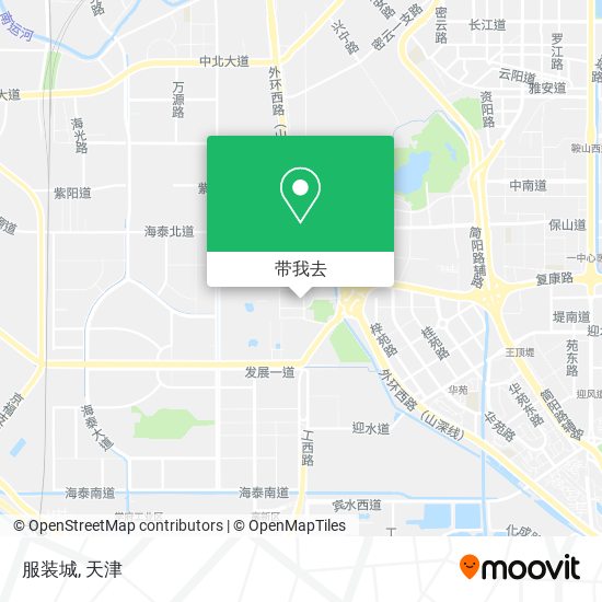 服装城地图