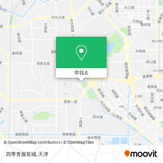 四季青服装城地图