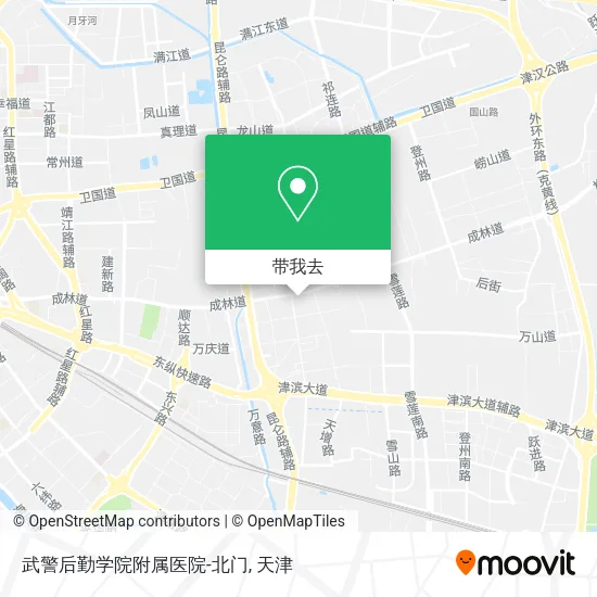 武警后勤学院附属医院-北门地图