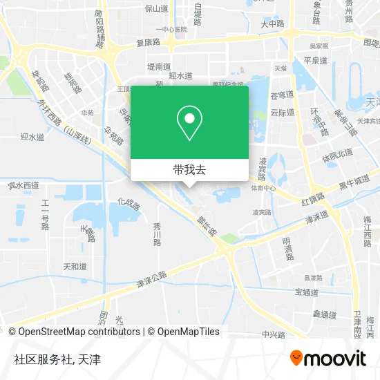 社区服务社地图
