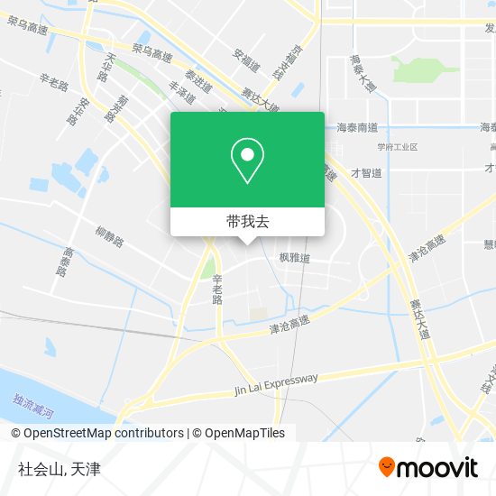 社会山地图
