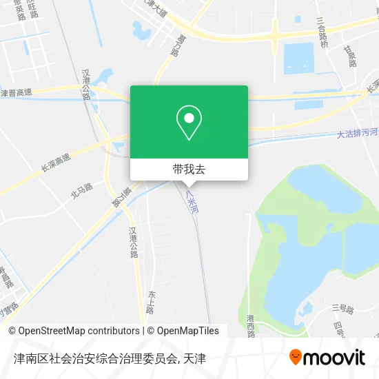 津南区社会治安综合治理委员会地图