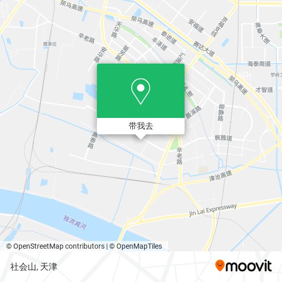 社会山地图