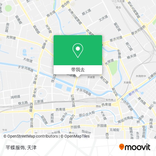芊蝶服饰地图