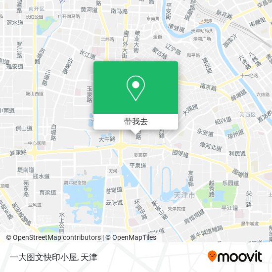 一大图文快印小屋地图