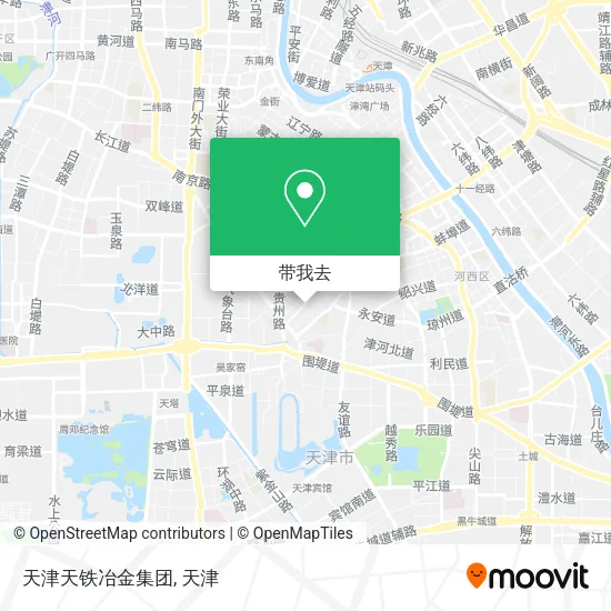 天津天铁冶金集团地图