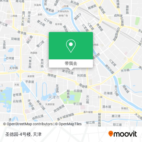 圣德园-4号楼地图