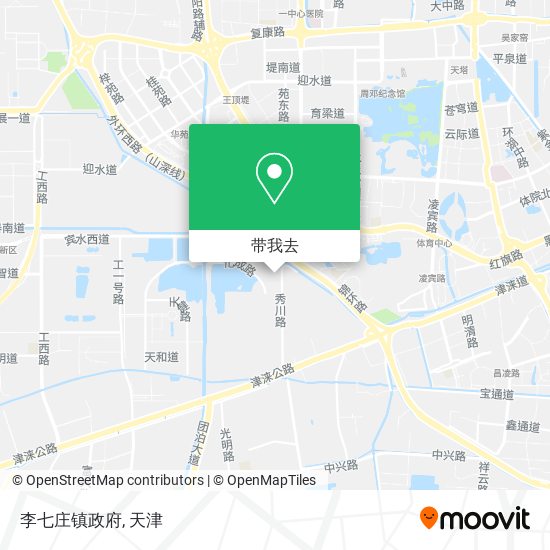 李七庄镇政府地图